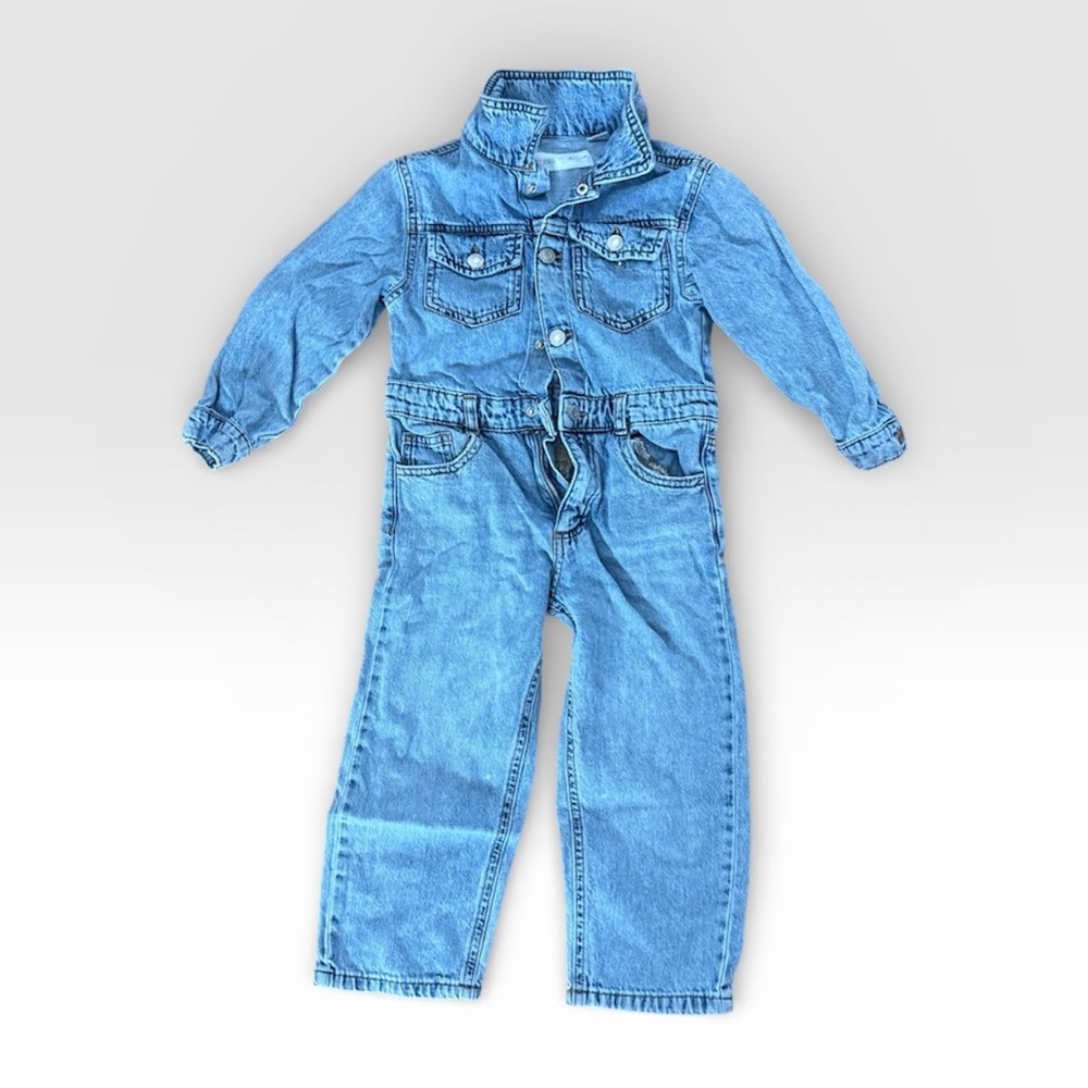 Zara Denim Romper (size 5/110cm)